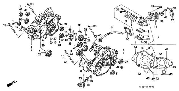 Honda CR125RT 1996 Tube, Breather (11211-ML3-910)
