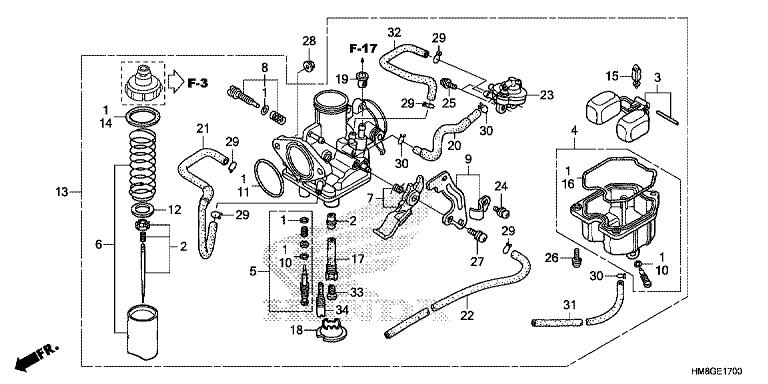 Honda TRX250TME 2014 Tube, 3.5X290 (95005-3500 (95005-3529050)