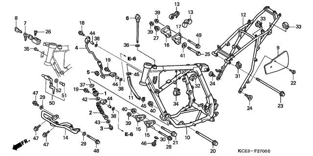 Honda XR250RY 2000 Strainer Comp., Oil (15500-KCZ-000)